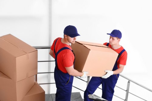 Local house removals team planning a move in Forestdale