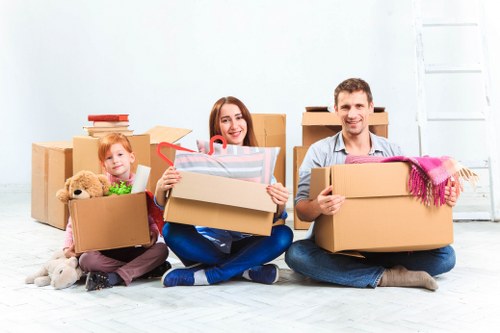Removal van access and parking considerations in Forestdale