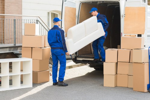 Man With Van Forestdale helping with a small home move
