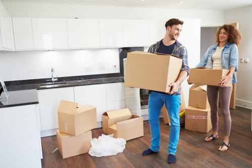 Packing and furniture handling during a Forestdale house move
