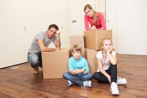 Local man and van team handling a small household move in Forestdale